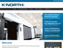 Tablet Screenshot of k-north.ca